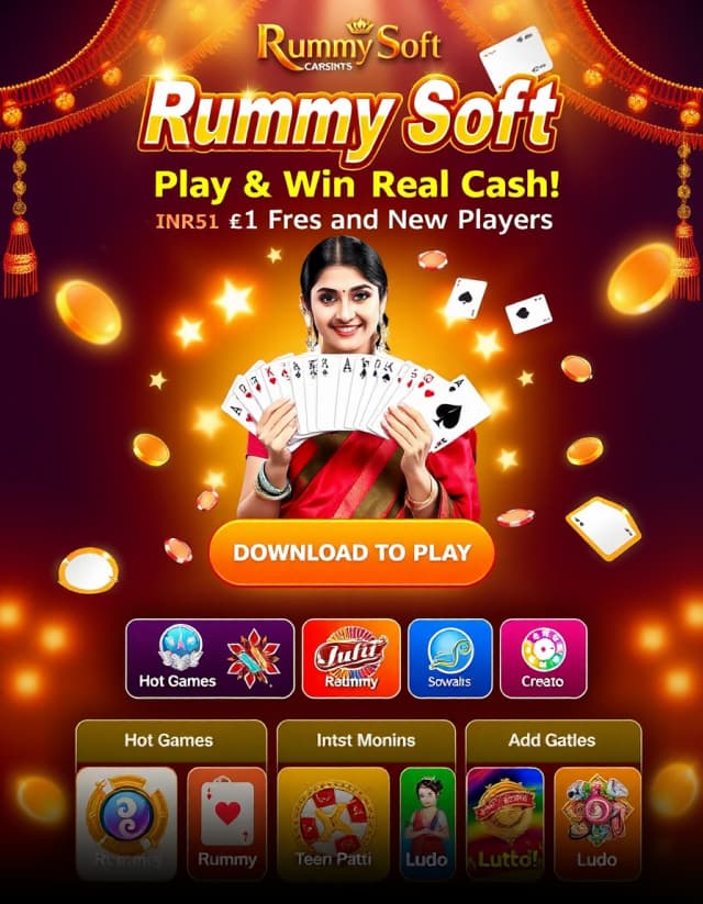 Rummy Soft Banner